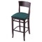 Holland Bar Stool Co 30" Bar Stool, Dark Cherry Finish, Graph Tidal Seat 316030DC022 - alternate 1